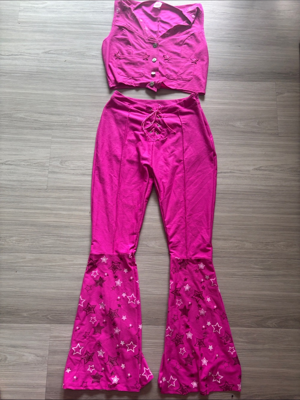 Barbie The Movie Western Cowgirl Costume Pink 2-Pc Set | Spirit Halloween